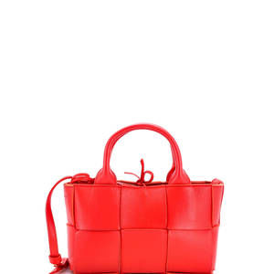 Bottega Veneta Candy Arco Tote Maxi Intrecciato Leather